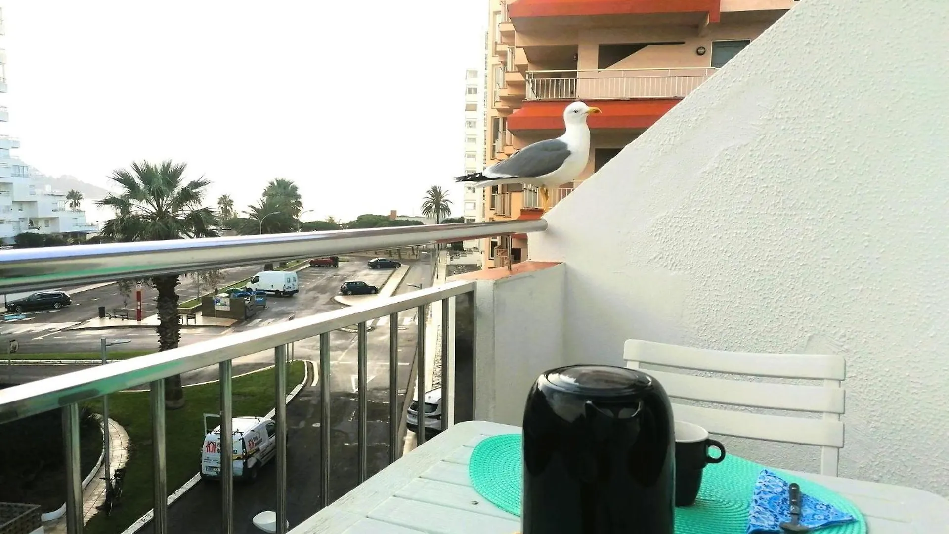 2196 Puesta De Sol 3-3, En La Playa Mas Espaciosa De Roses, Vista Mar, Terraza. - Es-258-83