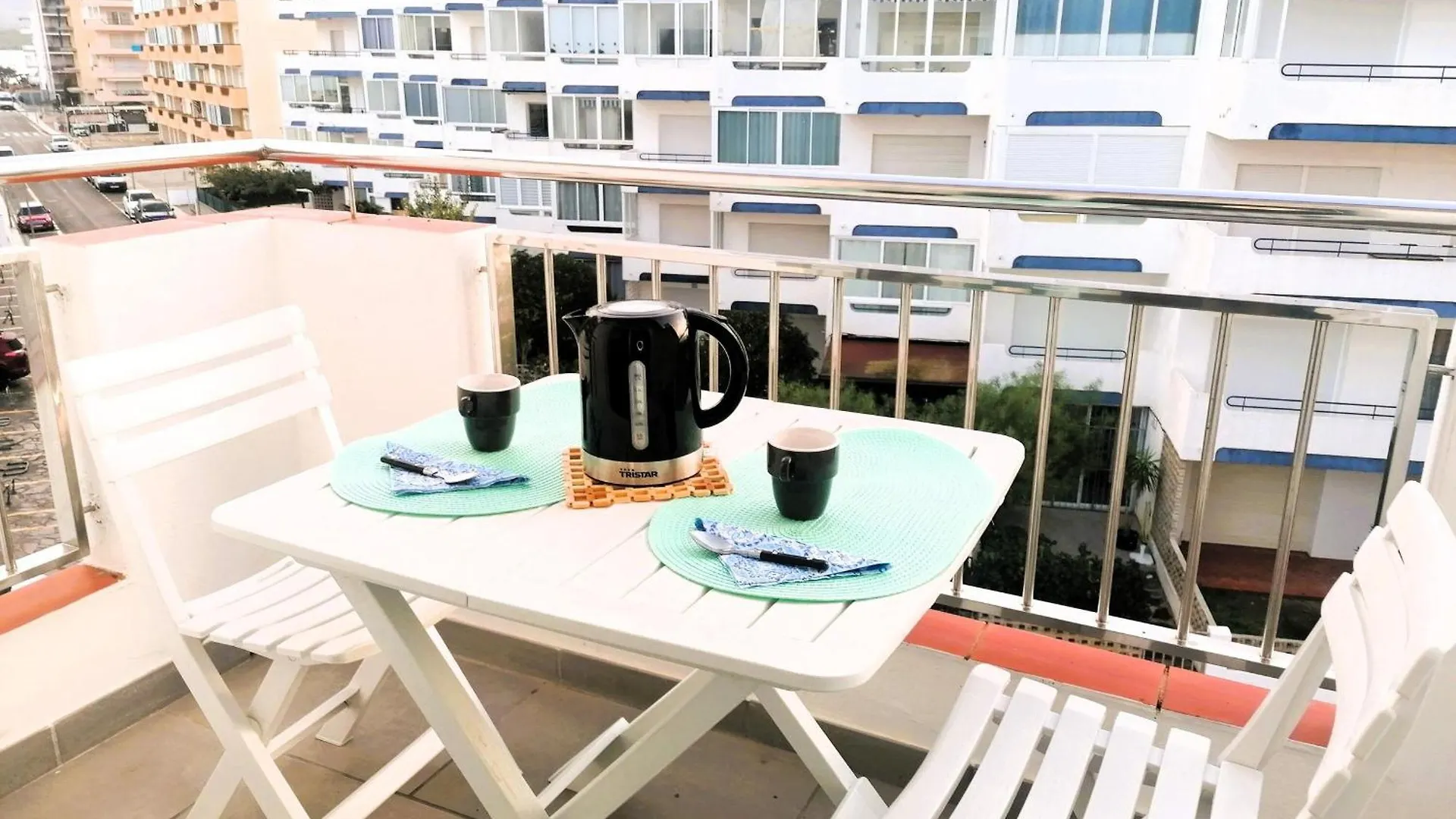 2196 Puesta De Sol 3-3, En La Playa Mas Espaciosa De Roses, Vista Mar, Terraza. - Es-258-83 스페인